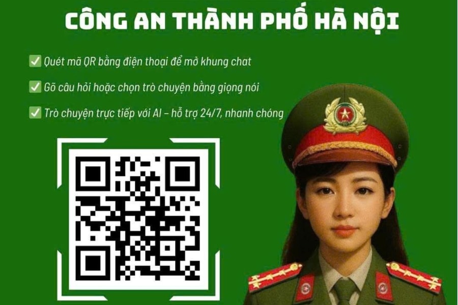 Công an Hà Nội số hóa: AI và chatbot làm Tổng đài viên
