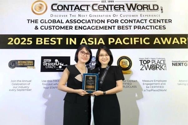 BIDV giành giải thưởng Trung tâm Chăm sóc khách hàng tốt nhất Châu Á Thái Bình Dương – Nâng tầm chuẩn mực dịch vụ khách hàng