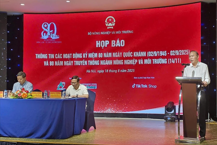 Tôn vinh thành tựu ngành nông nghiệp và môi trường trong 80 năm hình thành và phát triển