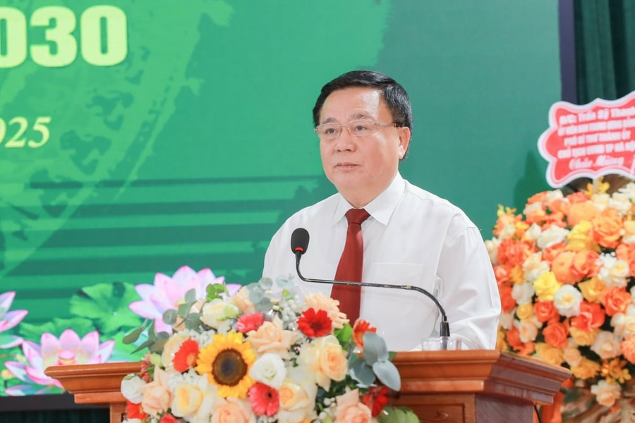 Ủy viên Bộ Chính trị Nguyễn Xuân Thắng dự Đại hội đại biểu Đảng bộ xã Bích Hào lần thứ Nhất, nhiệm kỳ 2025 – 2030