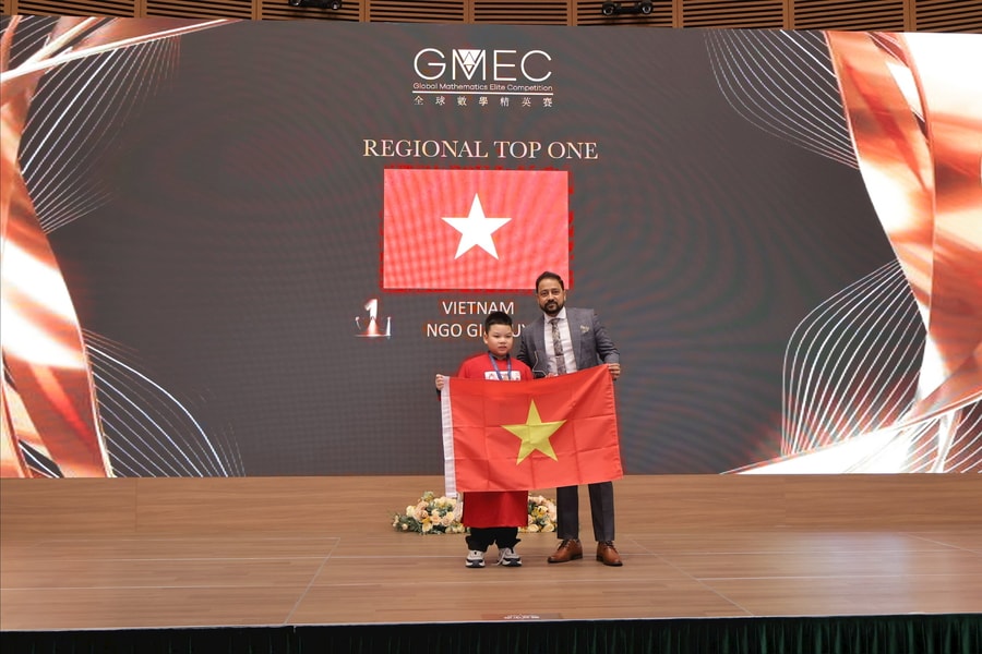 Ngọ Gia Huy - cậu bé của nhiều giải thưởng Toán học