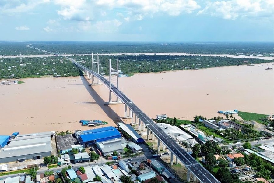 Hướng dẫn chi tiết phân luồng lưu thông qua cầu Rạch Miễu 2