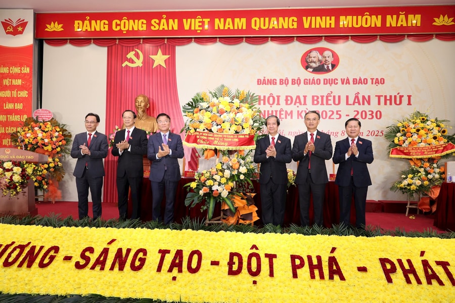 Đại hội Đảng bộ Bộ GD-ĐT nhiệm kỳ 2025-2030: "Khẳng định tinh thần kỷ cương, sáng tạo, đột phá và phát triển"