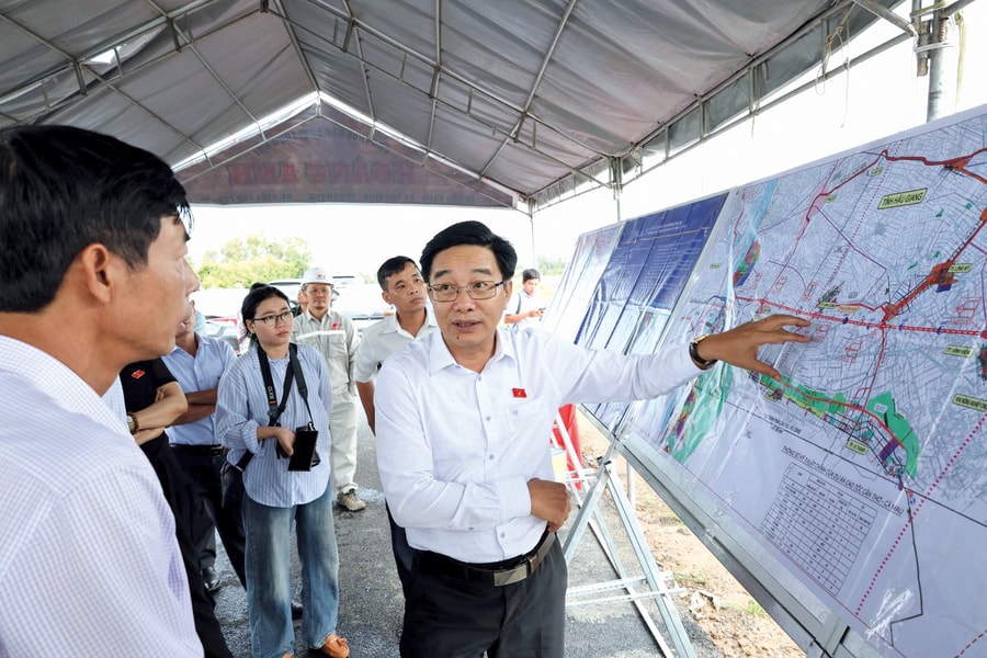 Ủy ban Kinh tế và Tài chính khảo sát Dự án cao tốc Cần Thơ - Cà Mau