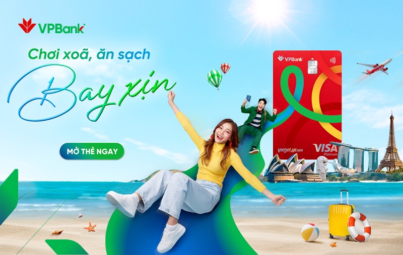 VPBank tung thẻ tín dụng 'độc' cho giới trẻ: Bay thả ga, sống đỉnh cao