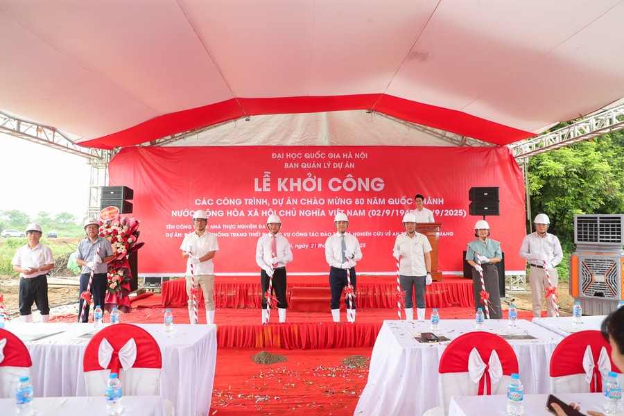 ĐH Quốc gia Hà Nội khởi công Nhà thực nghiệm đa năng phục vụ nghiên cứu, đào tạo công nghệ số
