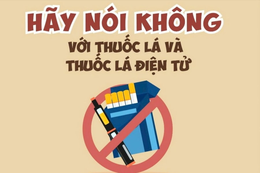 Cán bộ, đảng viên nêu gương trong phòng, chống tác hại của thuốc lá