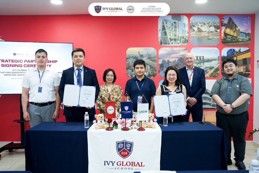 Giáo dục không biên giới: Ivy Global School và Đại học Webster, Tashkent cùng kiến tạo cơ hội học tập chuẩn Mỹ