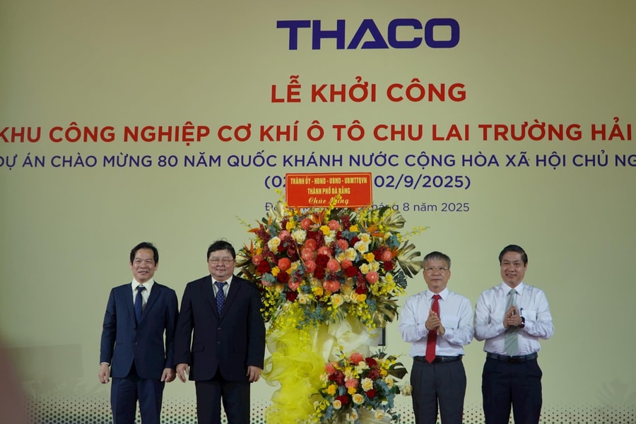 THACO khởi công dự án cơ khí gần 8.000 tỷ đồng, hướng tới trung tâm công nghiệp công nghệ cao
