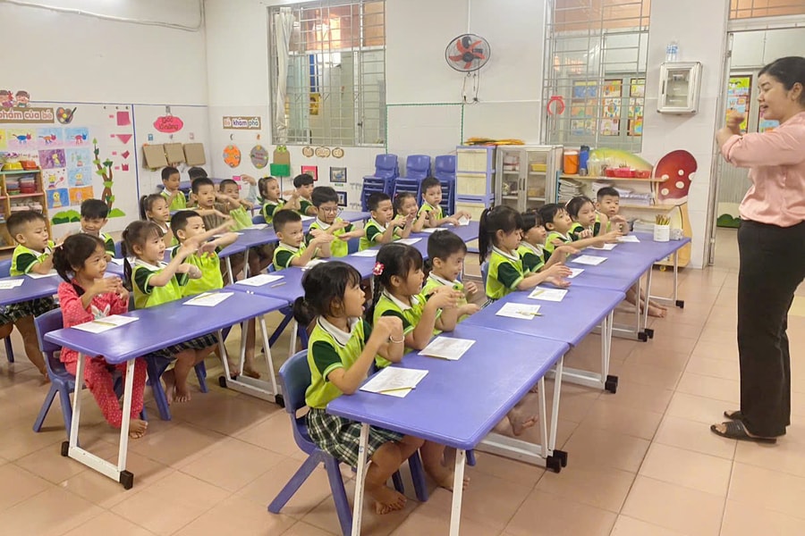 TP. Hồ Chí Minh: Hơn 92.000 trẻ mầm non con công nhân được tăng trợ cấp học phí