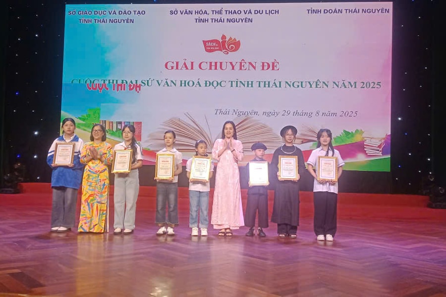 Thái Nguyên khơi dậy khát vọng tri thức từ các Đại sứ văn hóa đọc