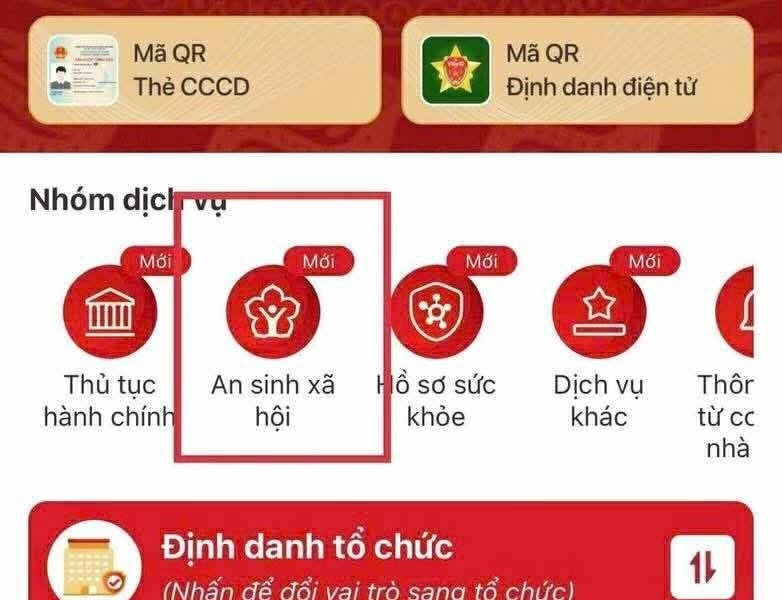 Nhanh chóng nhận quà Tết Độc lập qua ứng dụng VNeID