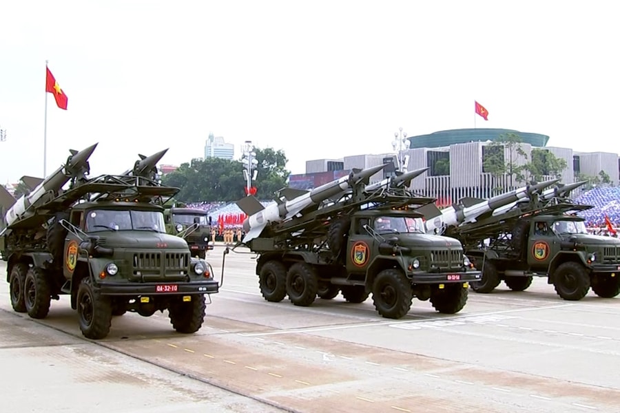 Tổng duyệt A80: Dàn khí tài hùng hậu diễu qua Quảng trường Ba Đình