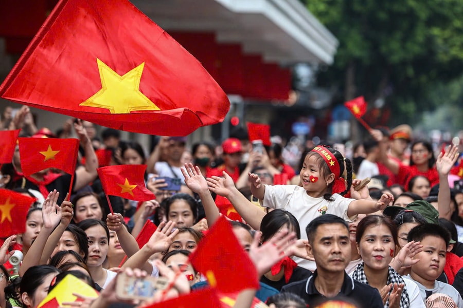 Công an Hà Nội đề nghị người dân tuân thủ hướng dẫn của lực lượng chức năng khi tham gia các sự kiện A80