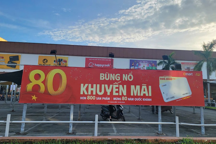 TP. Hồ Chí Minh: Tưng bừng khuyến mãi dịp Quốc khánh 2/9