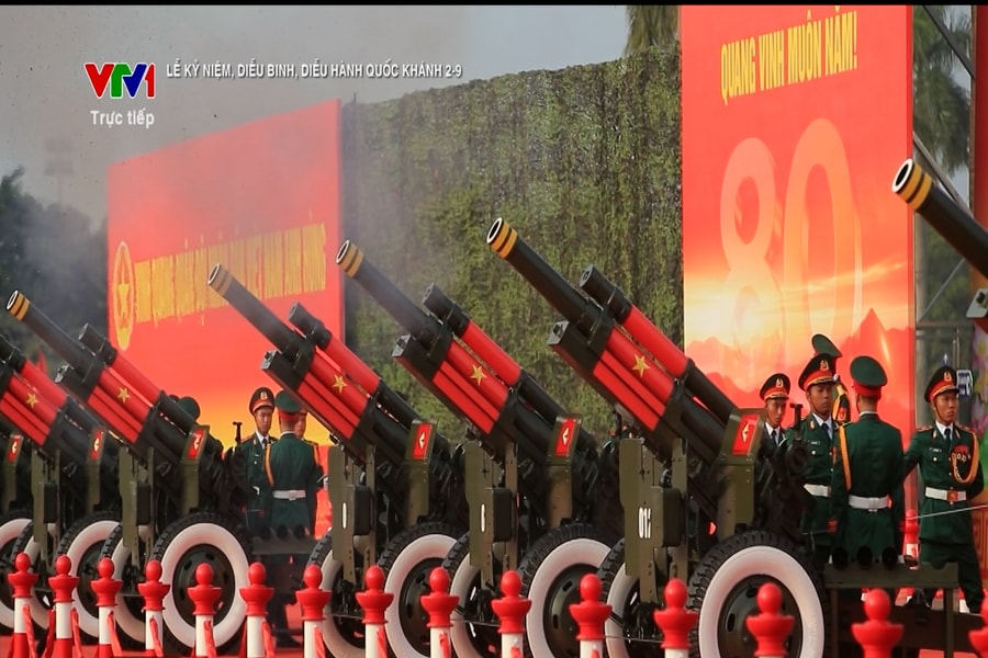 Lễ chào cờ kỷ niệm 80 năm Cách mạng tháng Tám và Quốc khánh 2/9