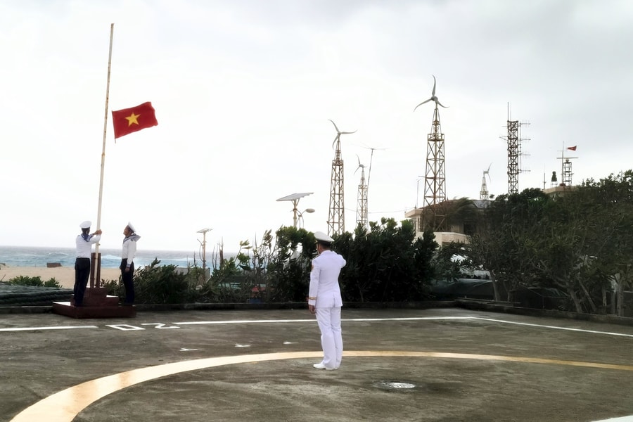 Trường Sa rộn ràng trong niềm vui ngày Quốc khánh