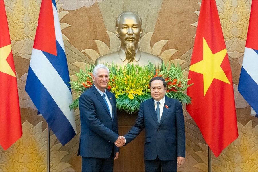 Chủ tịch Quốc hội Trần Thanh Mẫn hội kiến Bí thư thứ nhất, Chủ tịch nước Cộng hòa Cuba
