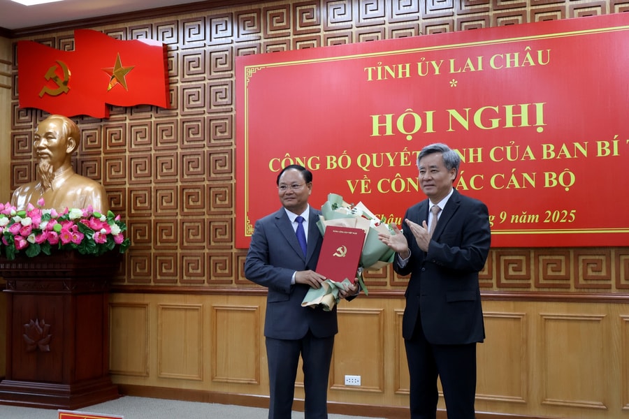 Đồng chí Lê Minh Ngân giữ chức Phó Bí thư Thường trực Tỉnh ủy Lai Châu nhiệm kỳ 2020 - 2025