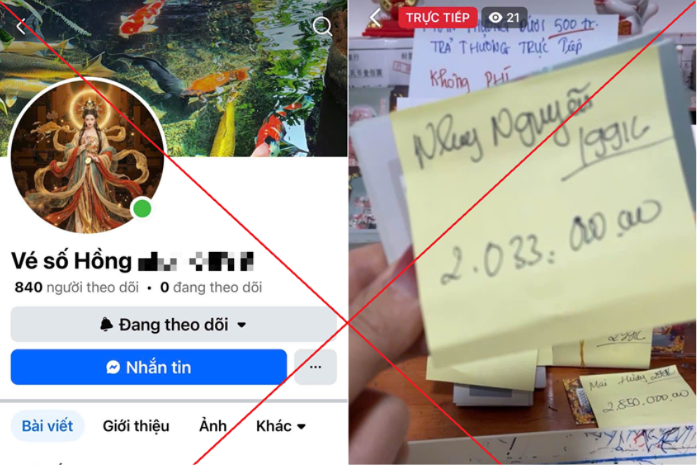 Công an tỉnh Đồng Tháp cảnh báo lừa đảo thông qua trò chơi “cào vé số"
