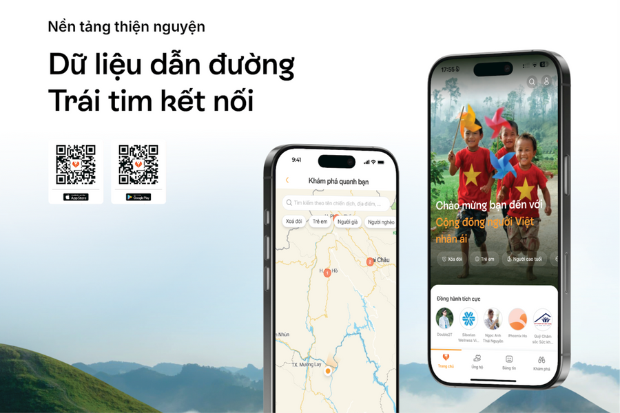 App Thiện nguyện - nền tảng số “Make in Vietnam” kiến tạo sức mạnh cộng đồng