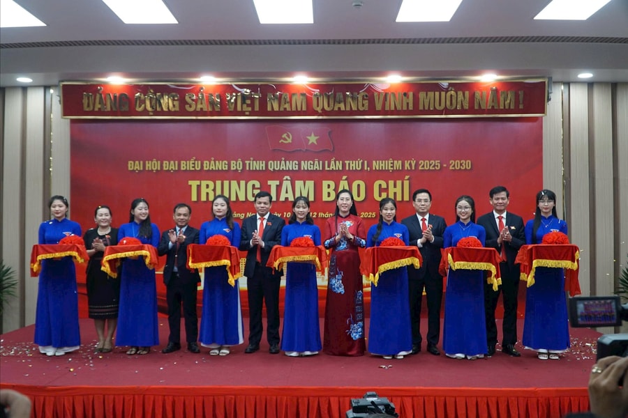Khai trương Trung tâm báo chí phục vụ Đại hội Đảng bộ tỉnh lần thứ I, nhiệm kỳ 2025 – 2030