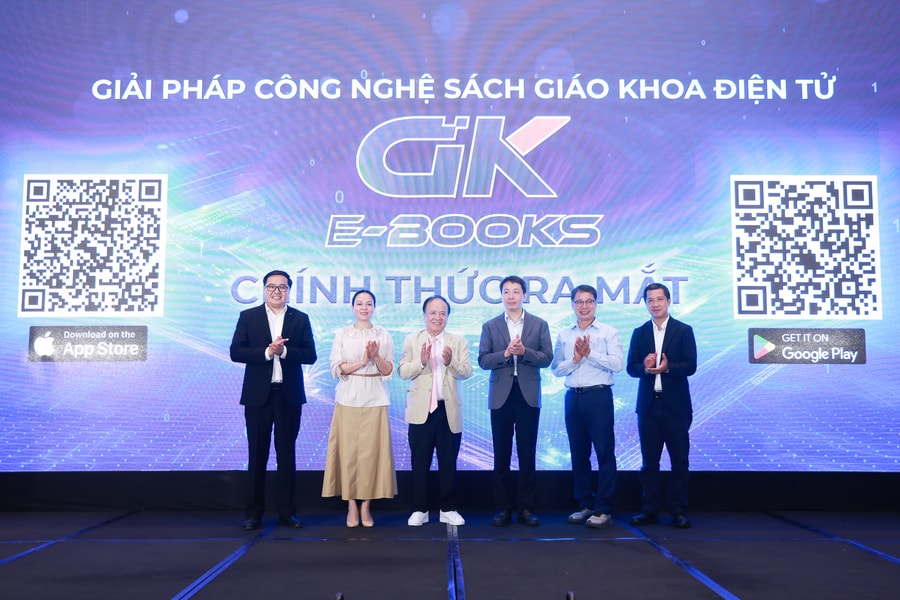 Ra mắt giải pháp công nghệ sách giáo khoa điện tử GK Ebooks