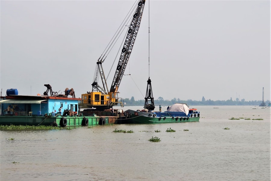 TP. Cần Thơ thành lập Tổ công tác quản lý khai thác cát sông