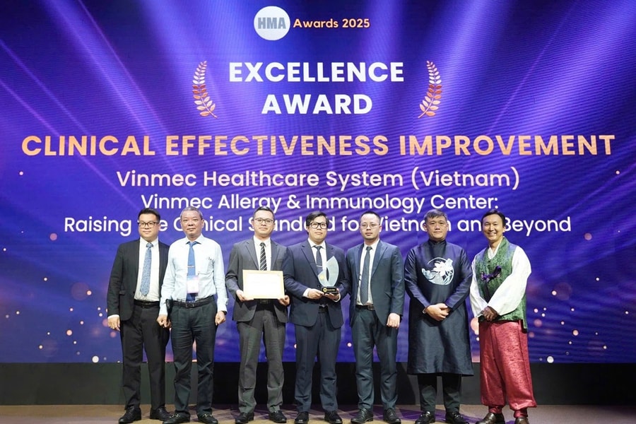 Vinmec bứt phá, tiếp tục được vinh danh tại Hội nghị Quản lý Bệnh viện châu Á 2025