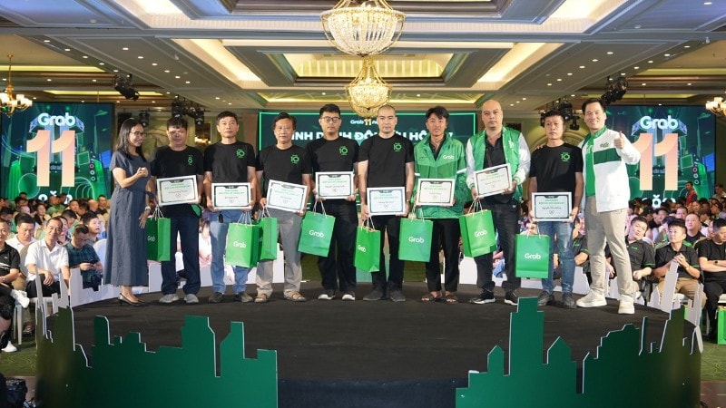Grab tổ chức chuỗi hoạt động tri ân đối tác tài xế khắp cả nước