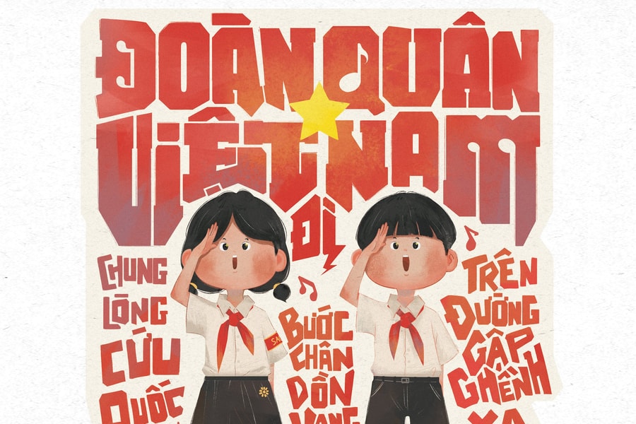 Trưng bày tranh minh họa "Dân tộc tự hào"