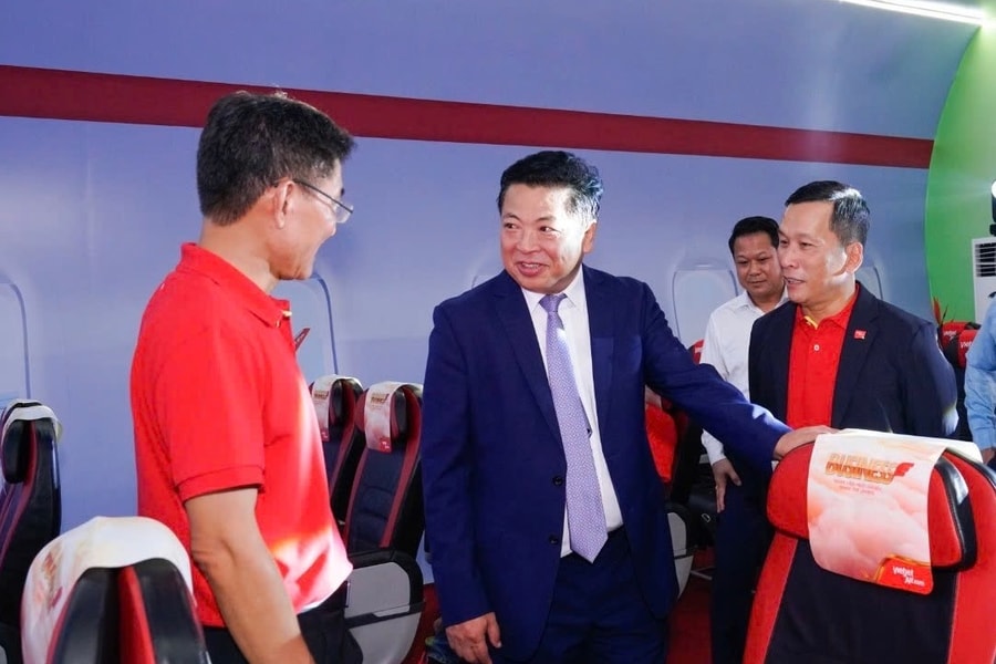 Dấu ấn Vietjet tại triển lãm thành tựu Việt Nam