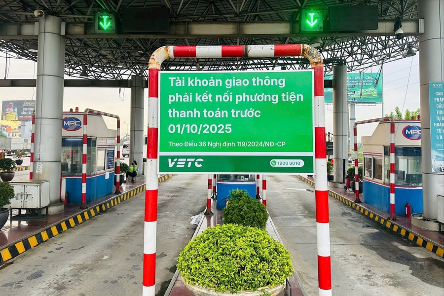 Chủ xe ôtô bắt buộc phải có “Tài khoản giao thông" khi đi vào cao tốc từ ngày 1/10