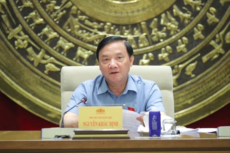 Phó Chủ tịch Quốc hội Nguyễn Khắc Định chủ trì họp về tổ chức Giải Diên Hồng lần thứ tư - năm 2026