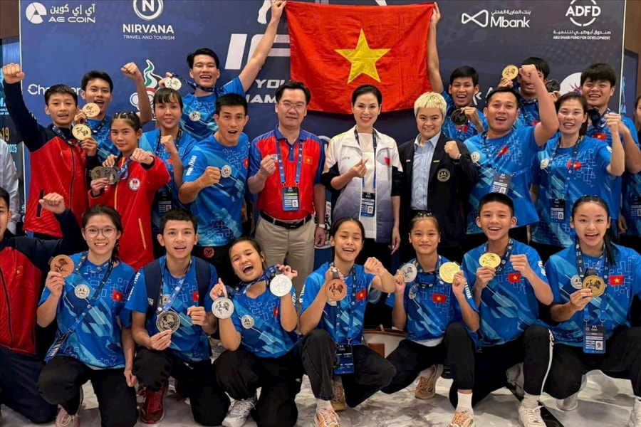 Việt Nam giành 4 HCV tại Giải vô địch Muay trẻ thế giới