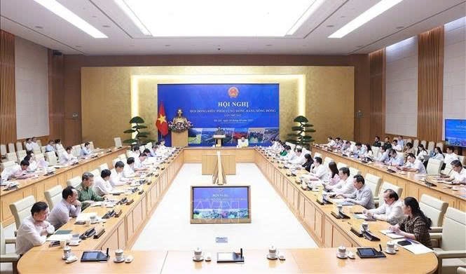 Thủ tướng Phạm Minh Chính chủ trì Hội nghị Hội đồng điều phối vùng Đồng bằng sông Hồng