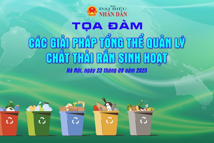 Sắp diễn ra tọa đàm “Các giải pháp tổng thể quản lý chất thải rắn sinh hoạt”
