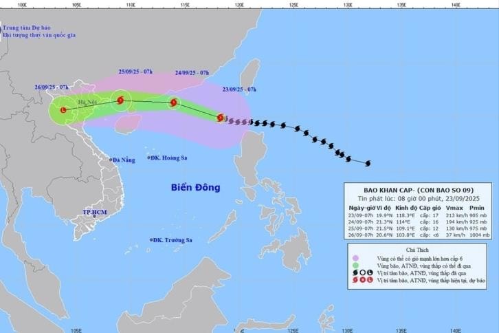 Hà Tĩnh chủ động ứng phó với bão số 9