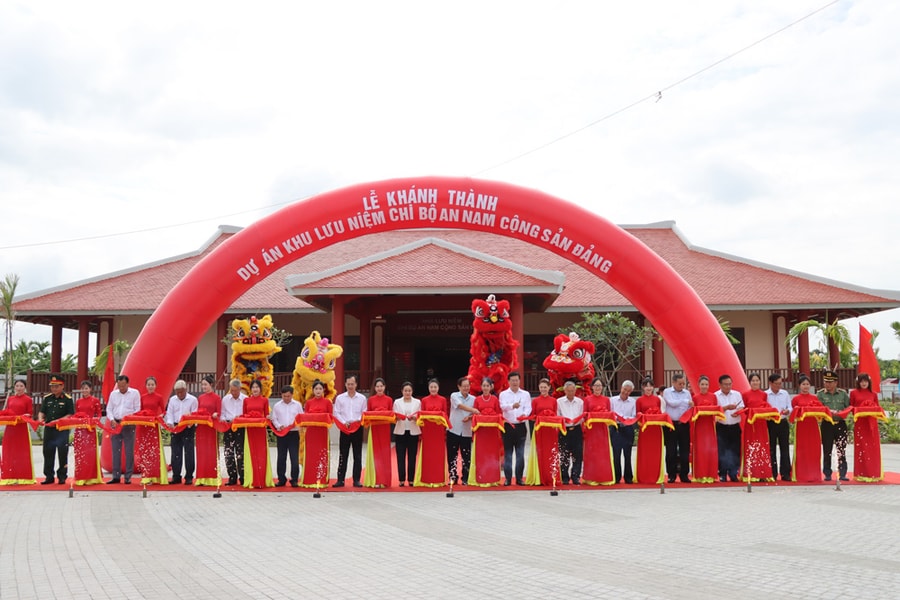 Đồng Tháp: Khánh thành Khu lưu niệm Chi bộ An Nam Cộng sản Đảng