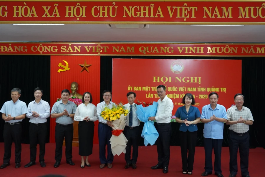 Ông Nguyễn Chiến Thắng giữ chức Chủ tịch Ủy ban MTTQ Việt Nam tỉnh Quảng Trị