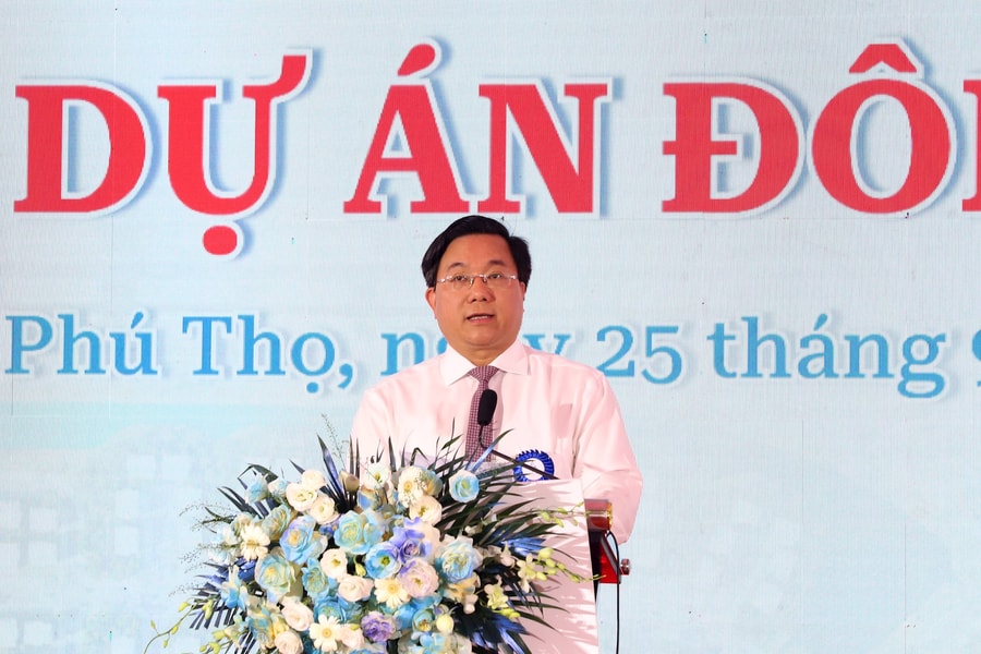 Phú Thọ: Khởi công dự án đô thị chào mừng Đại hội Đảng bộ tỉnh