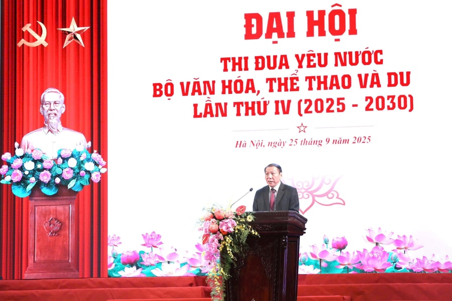 Lan tỏa ngọn lửa thi đua ái quốc, khơi dậy khát vọng phát triển văn hóa, thể thao và du lịch