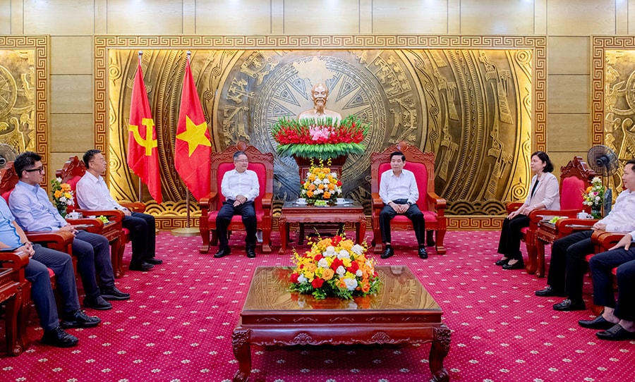 Bí thư Tỉnh ủy Bắc Ninh Nguyễn Văn Gấu tiếp lãnh đạo Tập đoàn Goertek
