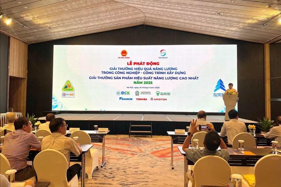 Phát động Giải thưởng Hiệu quả năng lượng 2025, bổ sung hạng mục đổi mới sáng tạo