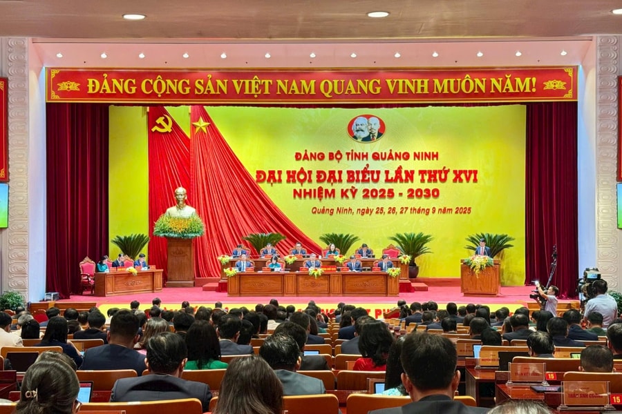 366 đại biểu dự Đại hội đại biểu Đảng bộ tỉnh Quảng Ninh lần thứ XVI, nhiệm kỳ 2025-2030