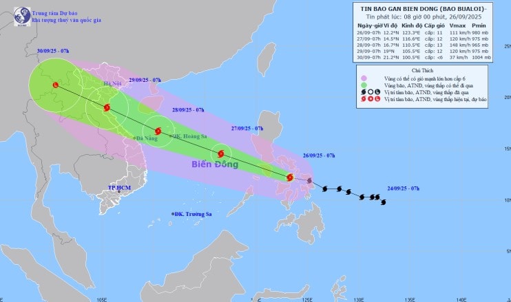 Các trường học lên phương án sẵn sàng ứng phó với bão số 10