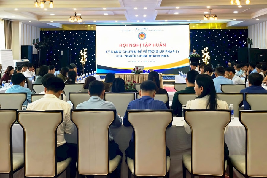 Tập huấn kỹ năng trợ giúp pháp lý cho người chưa thành niên