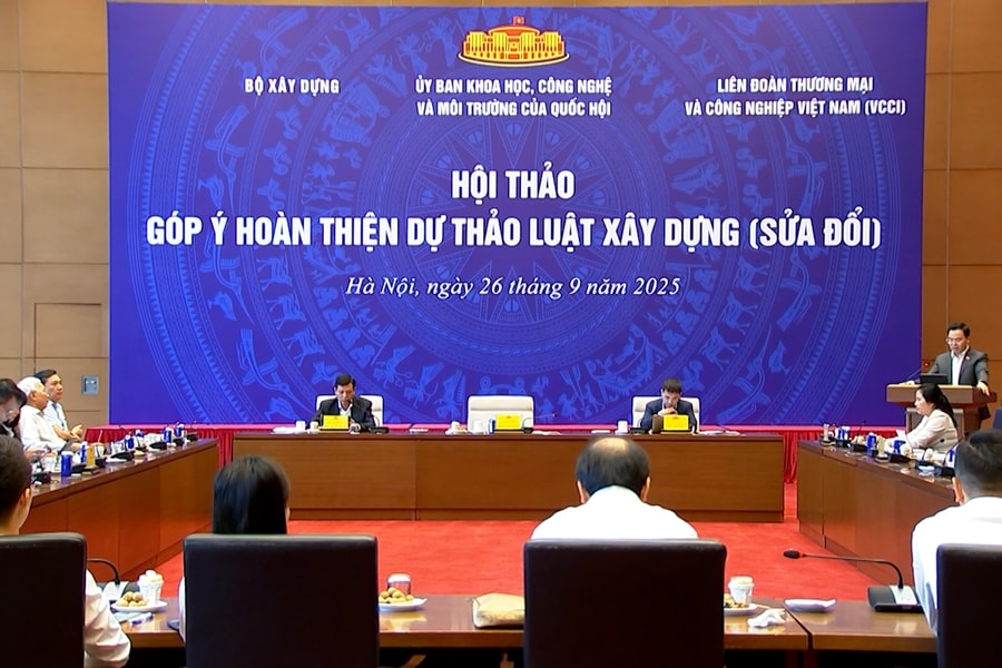 Sửa đổi toàn diện Luật Xây dựng để giải phóng nguồn lực, thúc đẩy phát triển