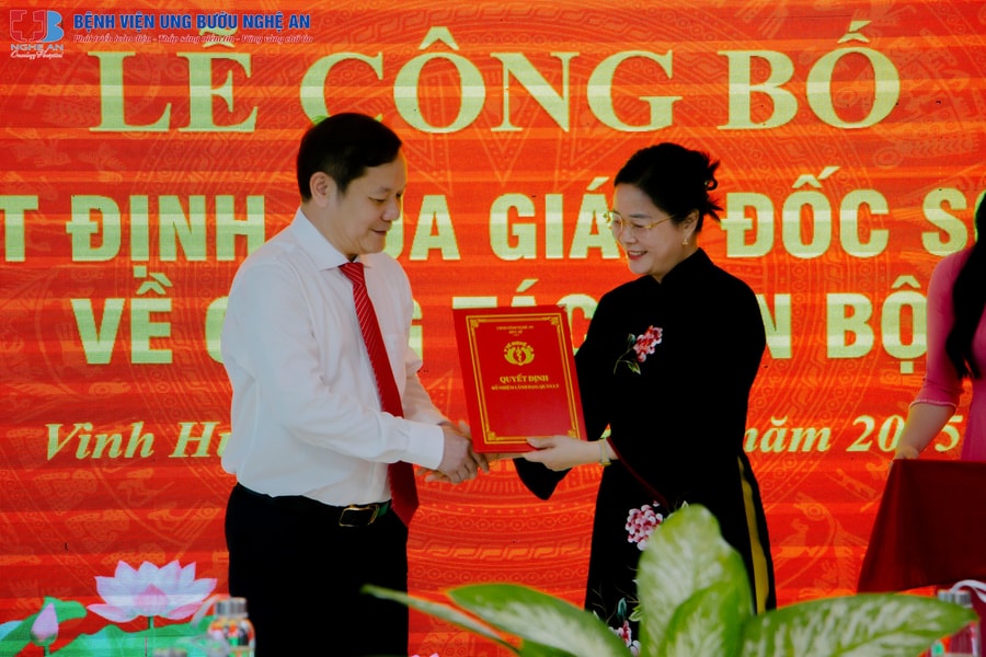 Bệnh viện Ung bướu Nghệ An có tân giám đốc