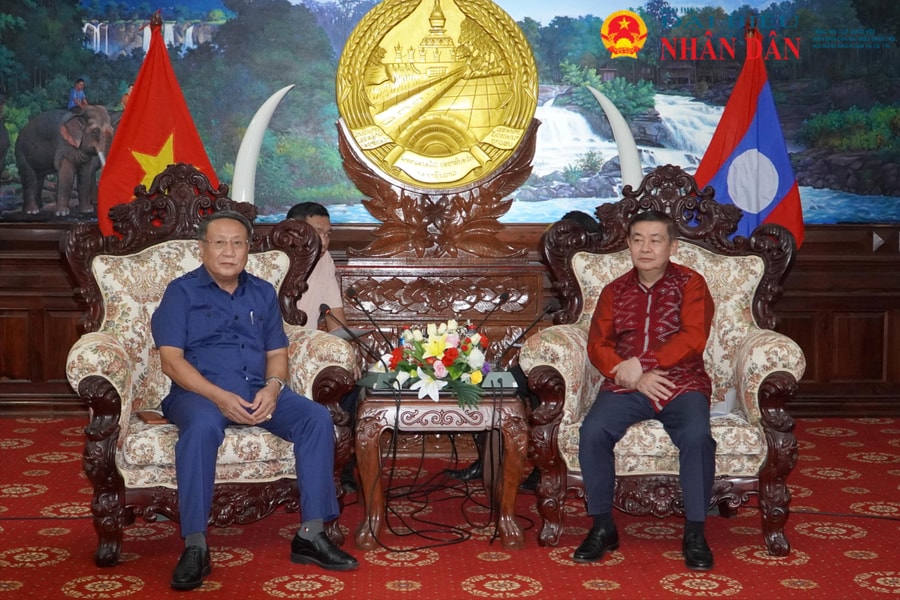 Tỉnh Khăm Muồn - Lào muốn Quảng Trị hỗ trợ phát triển Du lịch Vườn quốc gia Hin Nam No